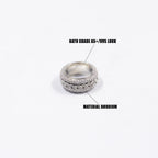 Spin Cuban Ring