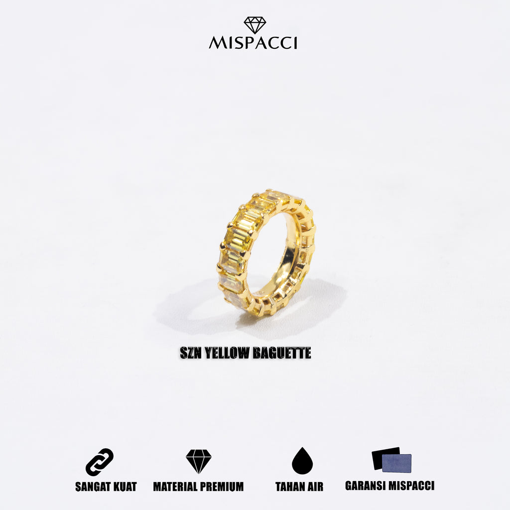 Yellow Szn Silver 925 Ring - Color Szn