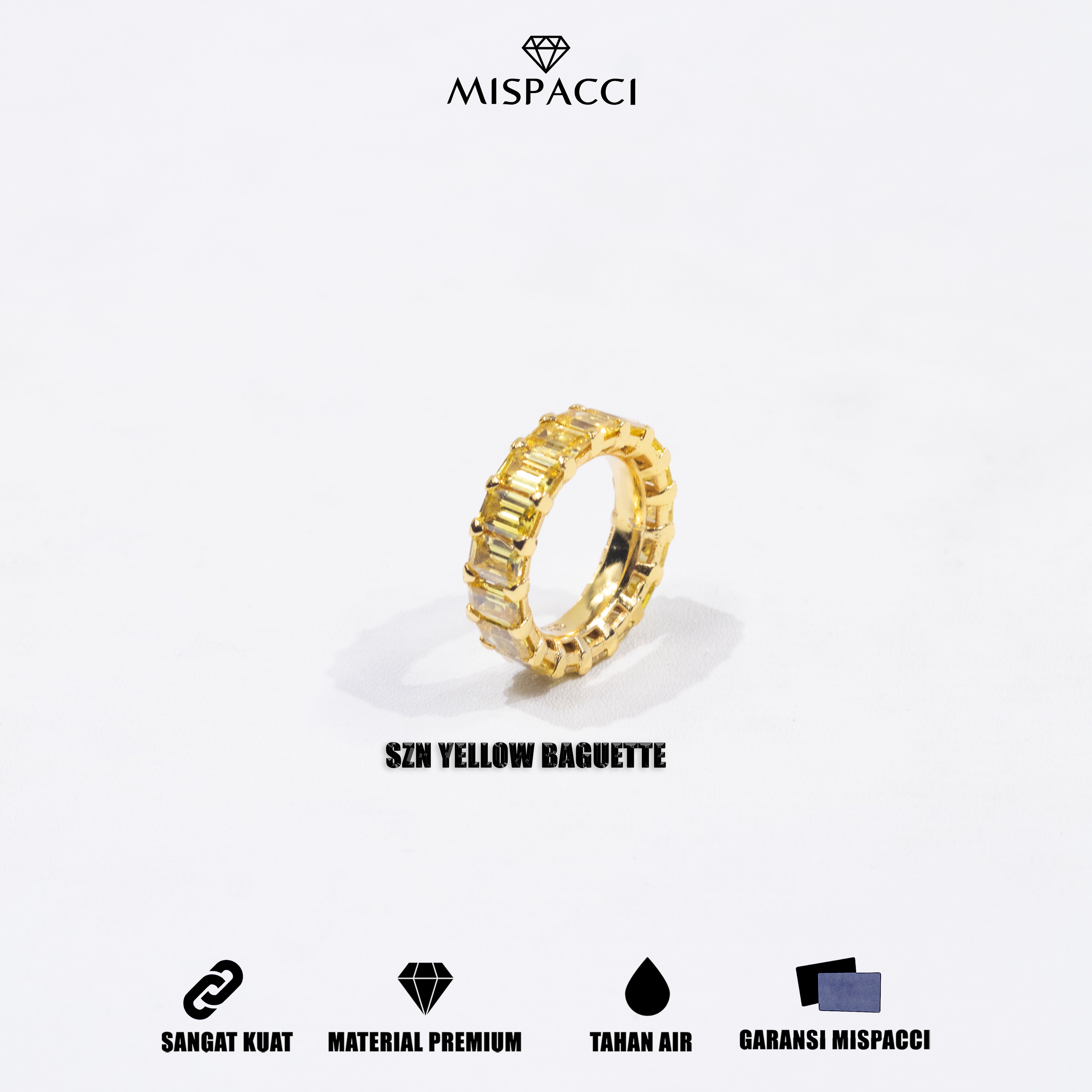 Yellow Szn Silver 925 Ring - Color Szn