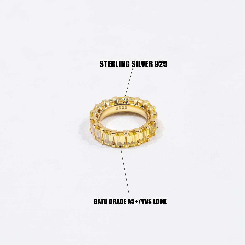Yellow Szn Silver 925 Ring - Color Szn