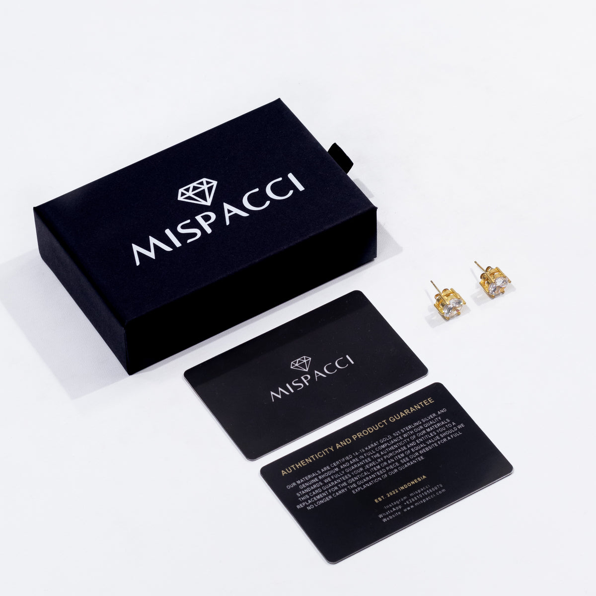Round Earings - Gold