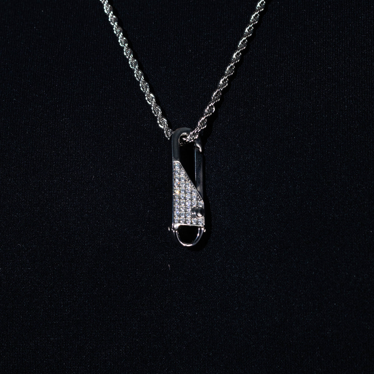 Iced Pin Pendant