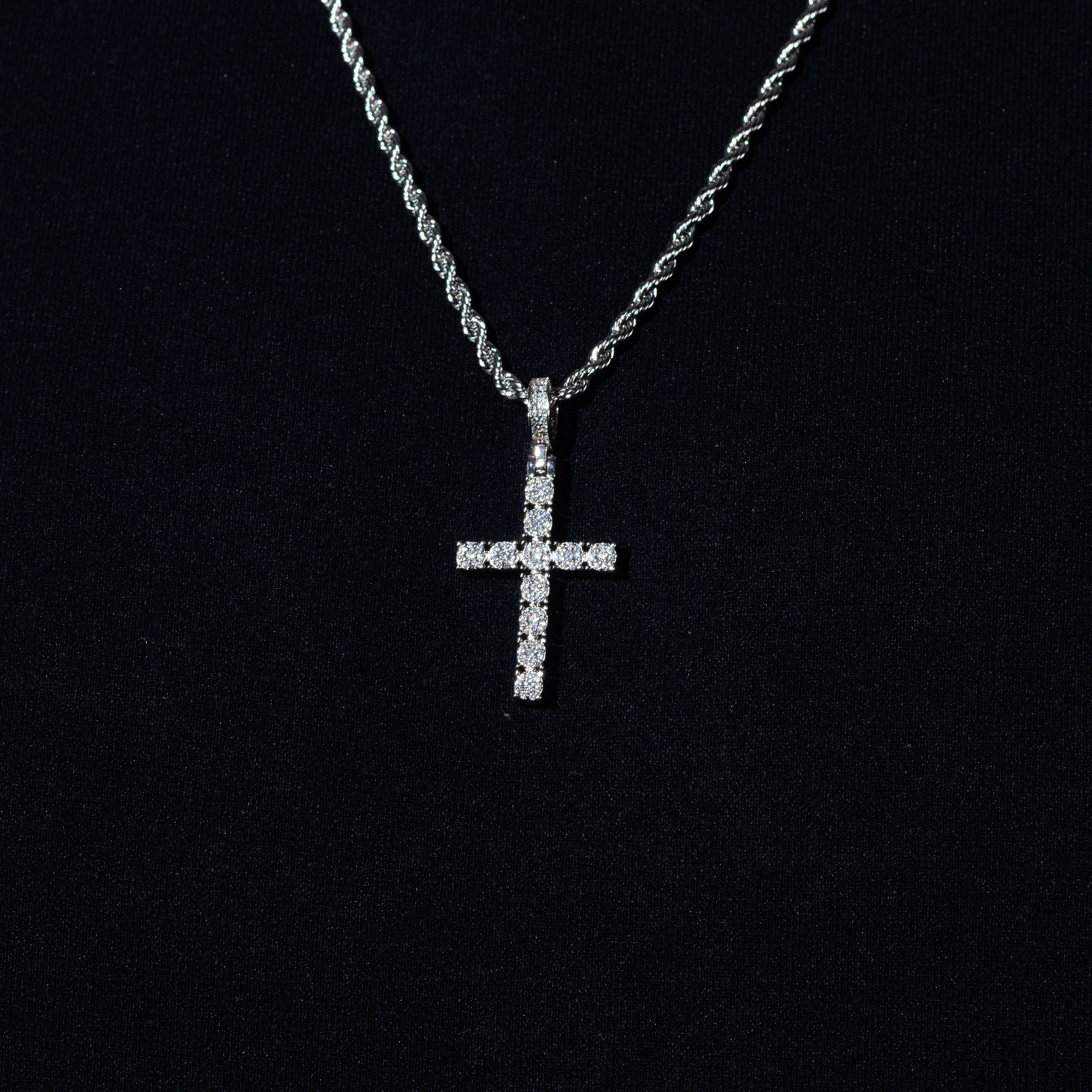 Tennis Cross Pendant
