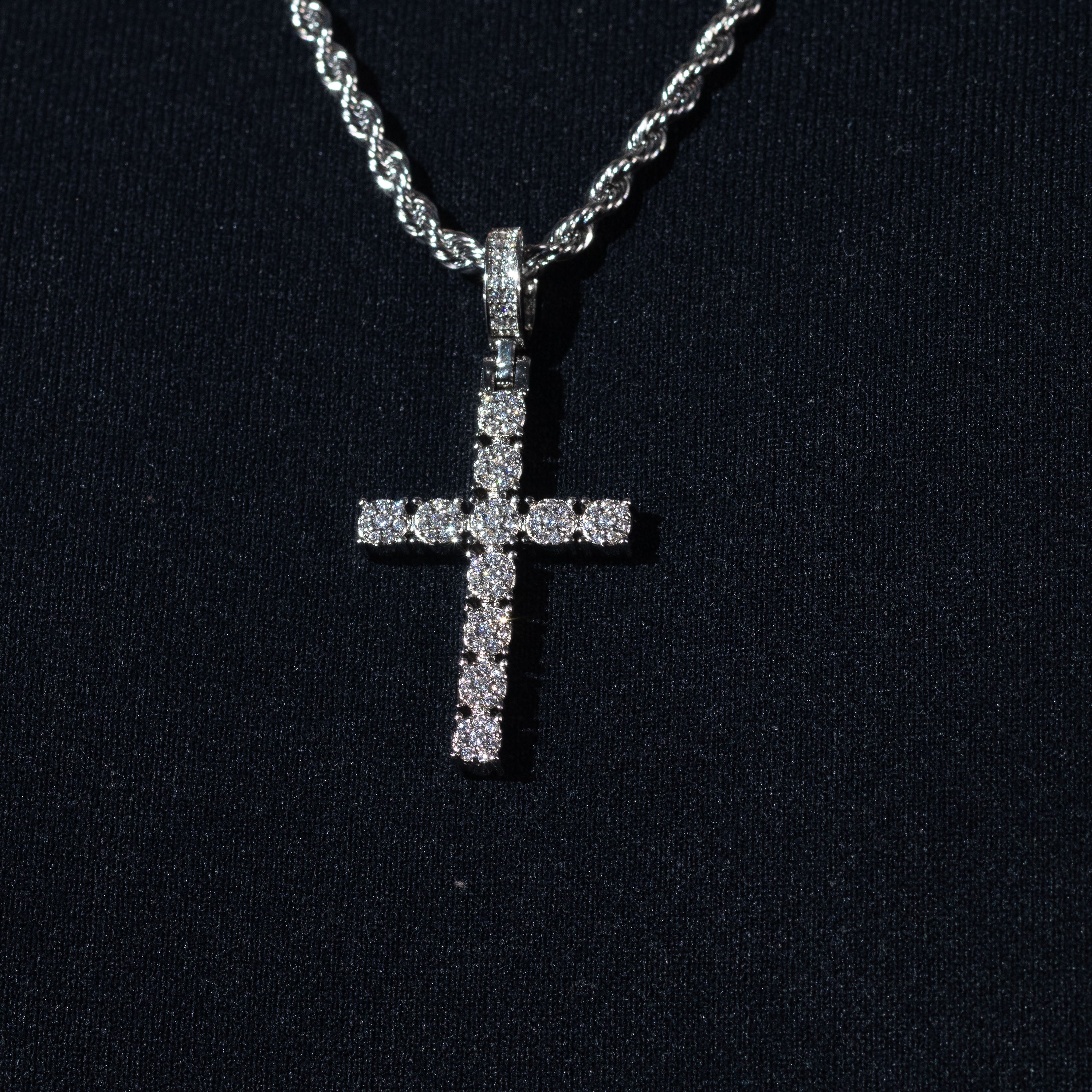 Tennis Cross Pendant
