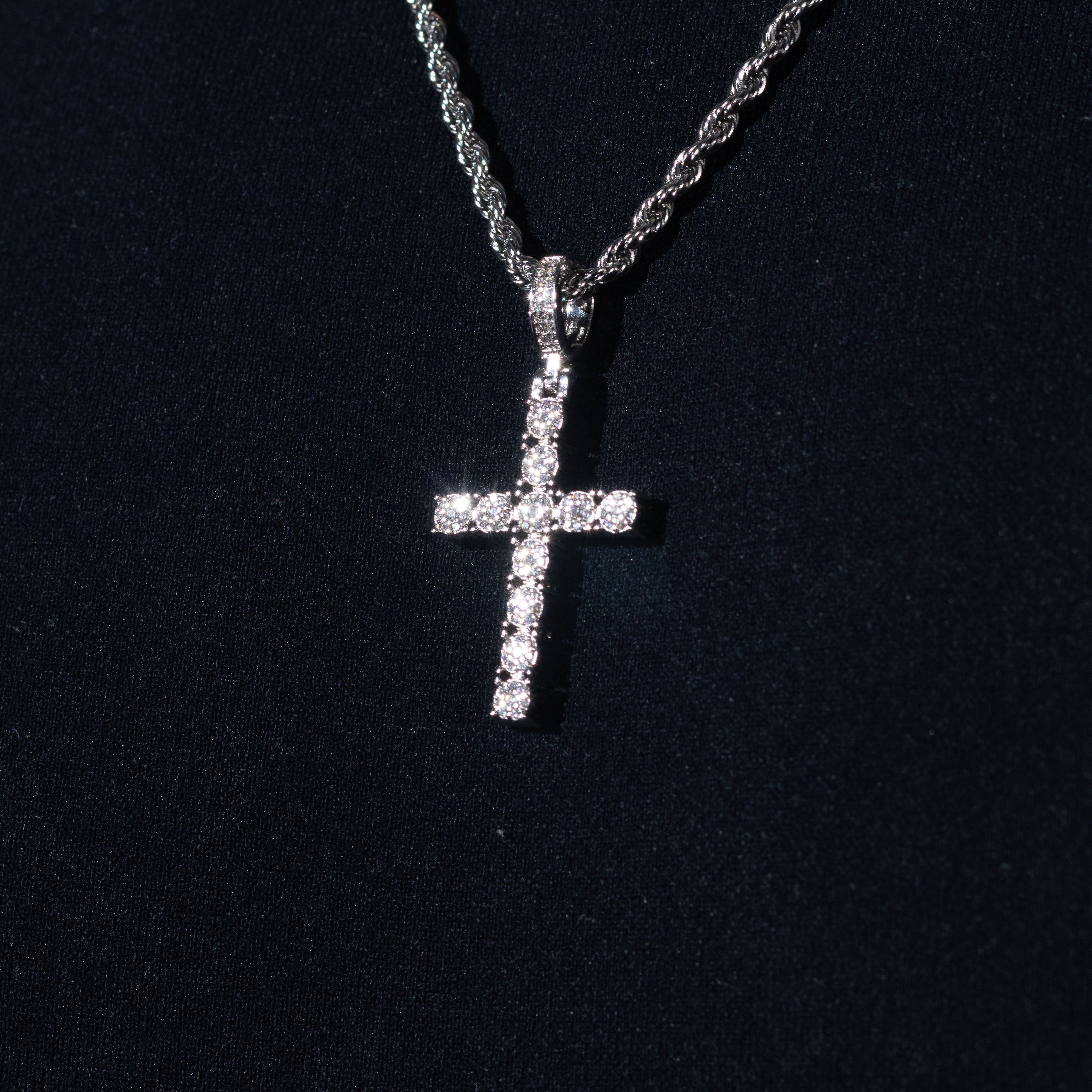 Tennis Cross Pendant