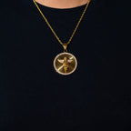 Angel Pendant - Gold