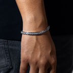 Square Tennis Bracelet