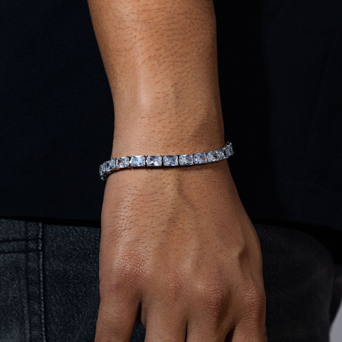 Iced Baguette Bracelet