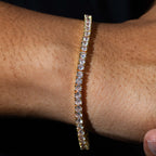 Mini Tennis Bracelet - Gold
