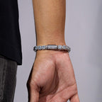 Clustered Tennis Bracelet