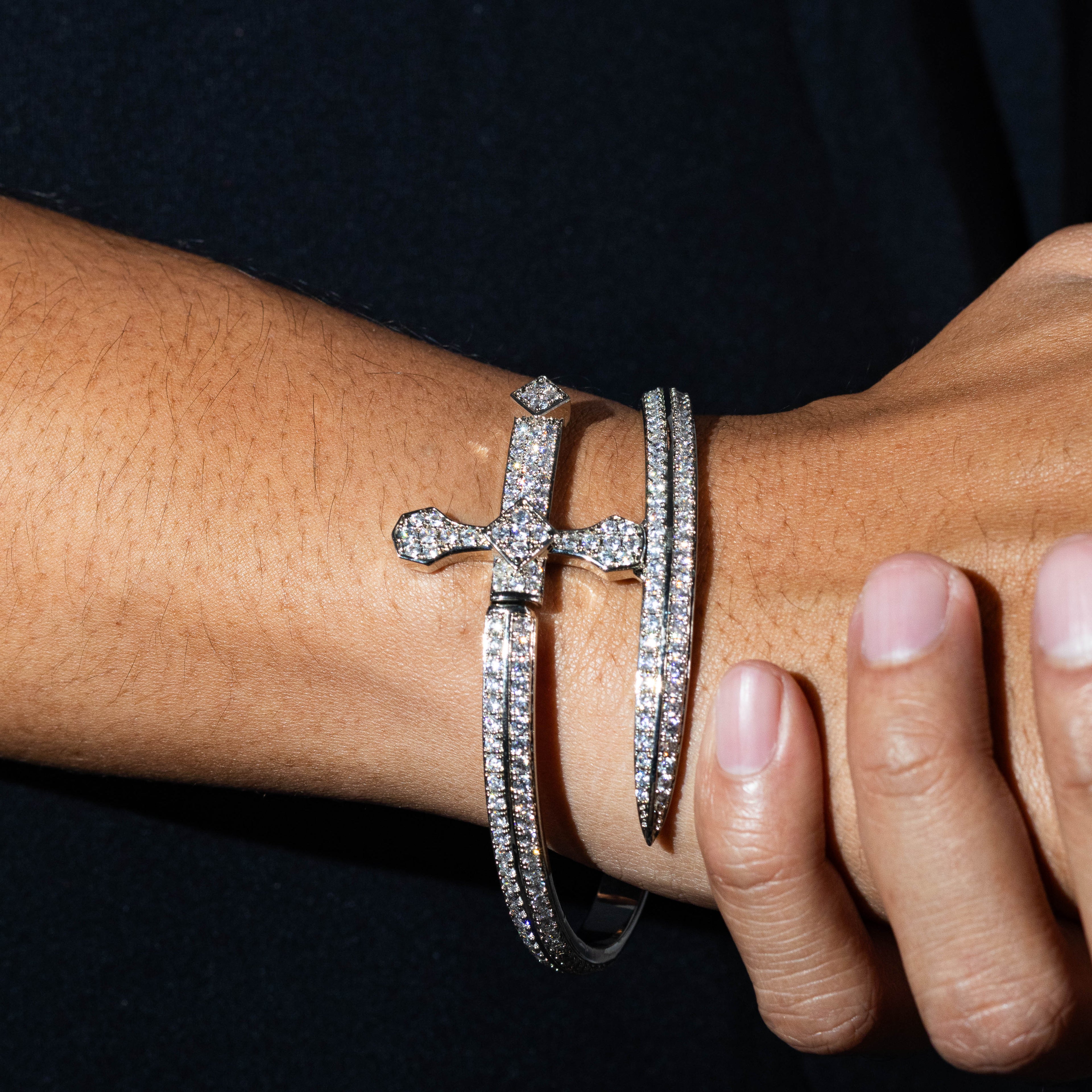 Sword Bangle Bracelet