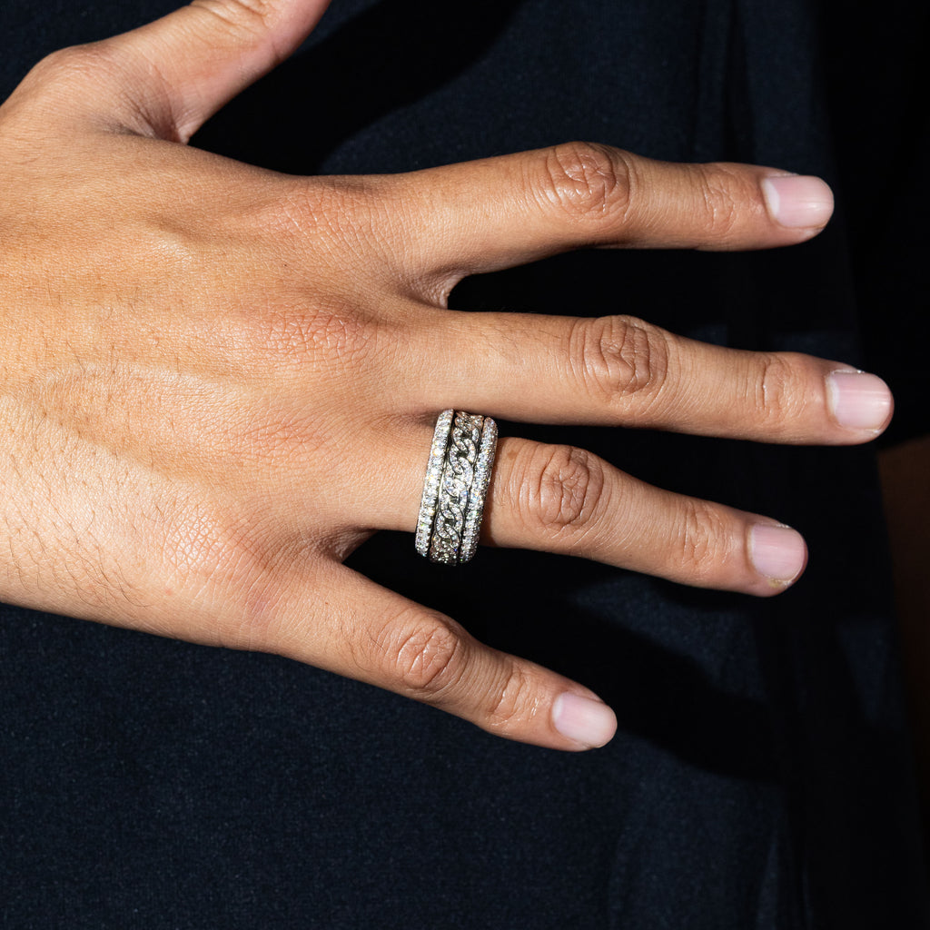 Spin Cuban Ring