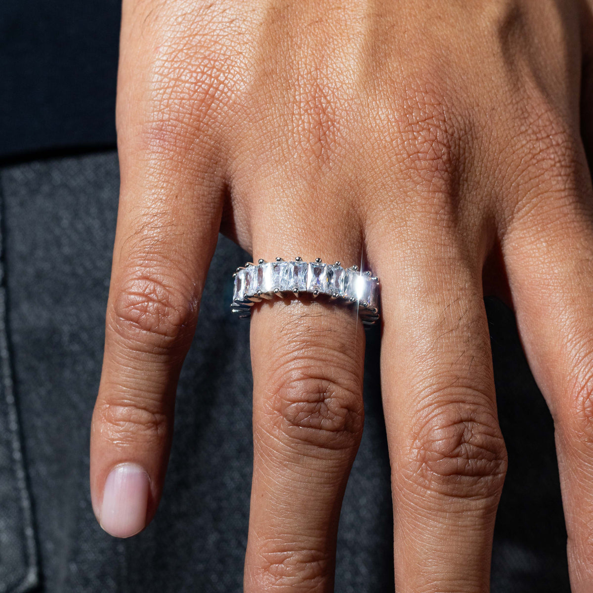 Baguette Tennis Ring