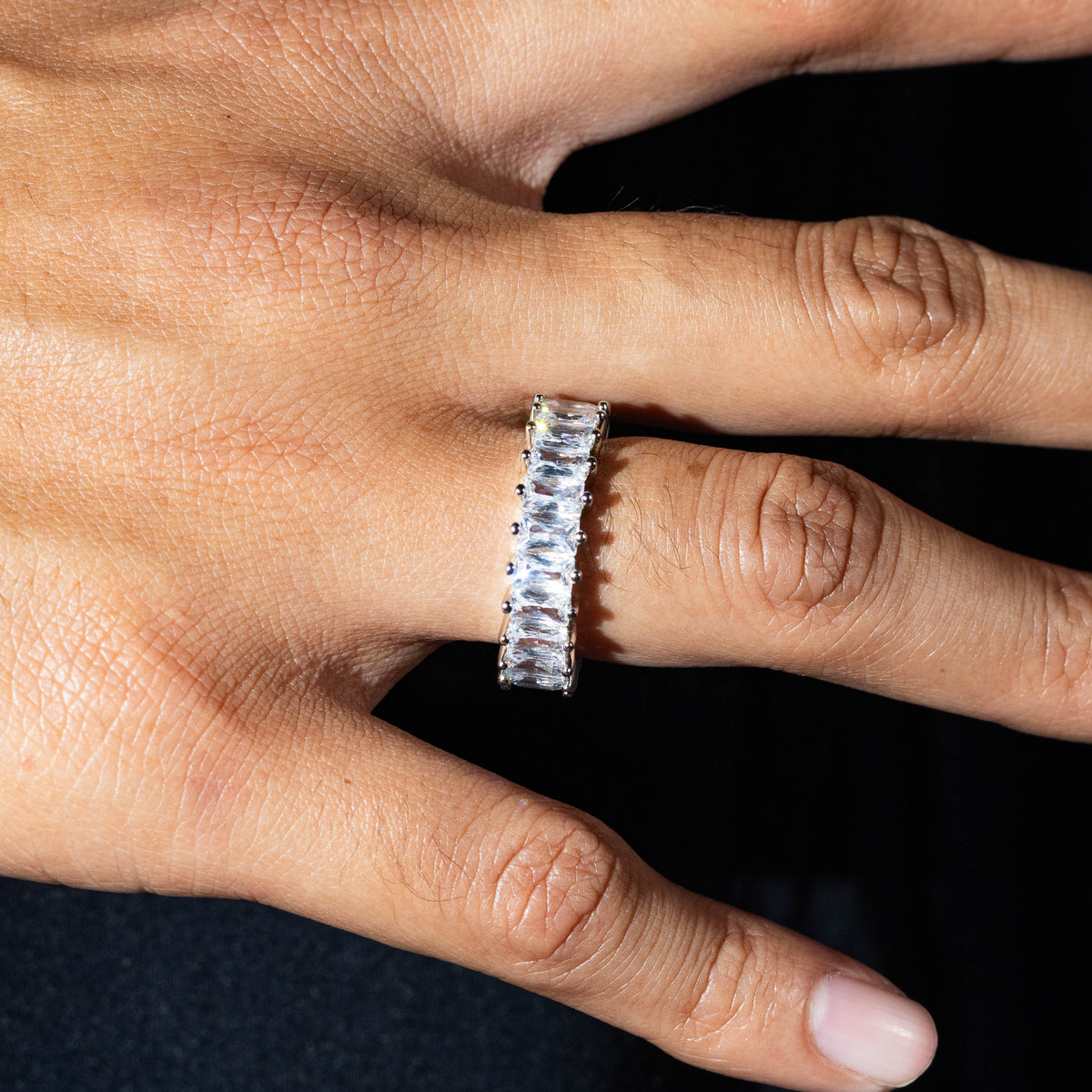 Baguette Tennis Ring