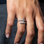 Sword Ring Iced Out