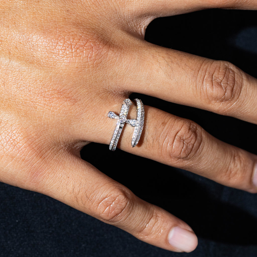 Sword Ring Iced Out