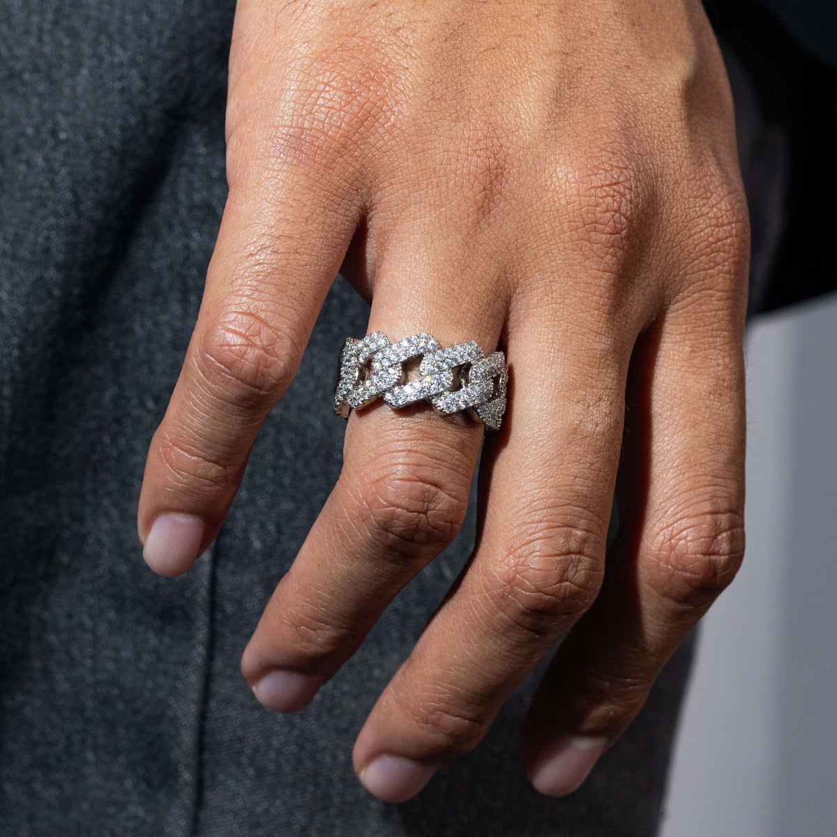 Cuban Prong Ring