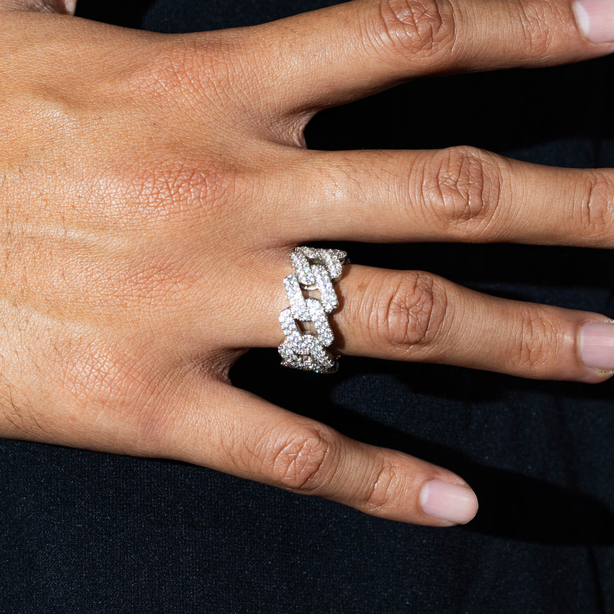 Cuban Prong Ring