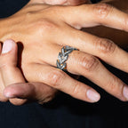 Arrow Iced Out Ring