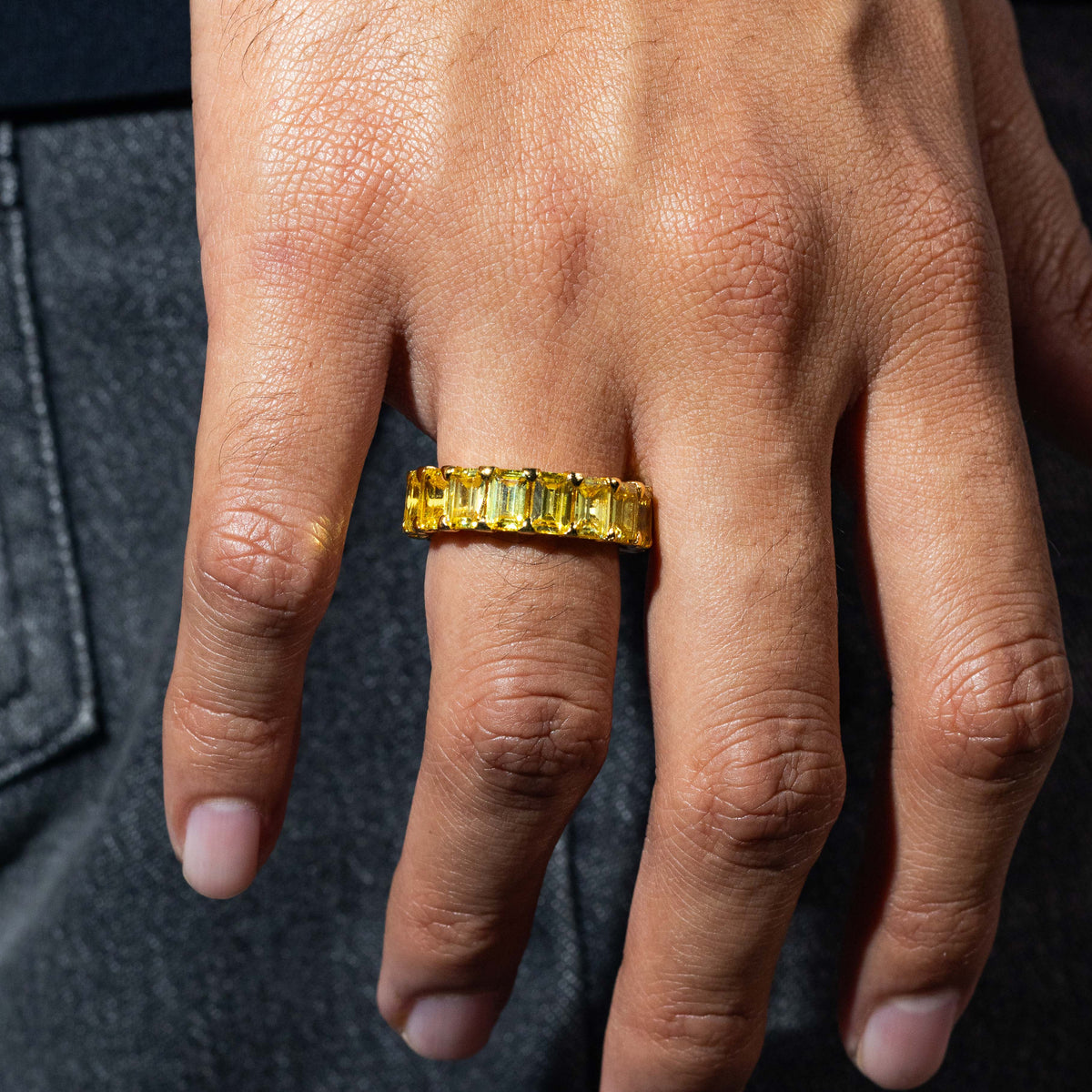 Yellow Szn Silver 925 Ring - Color Szn