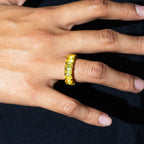 Yellow Szn Silver 925 Ring - Color Szn