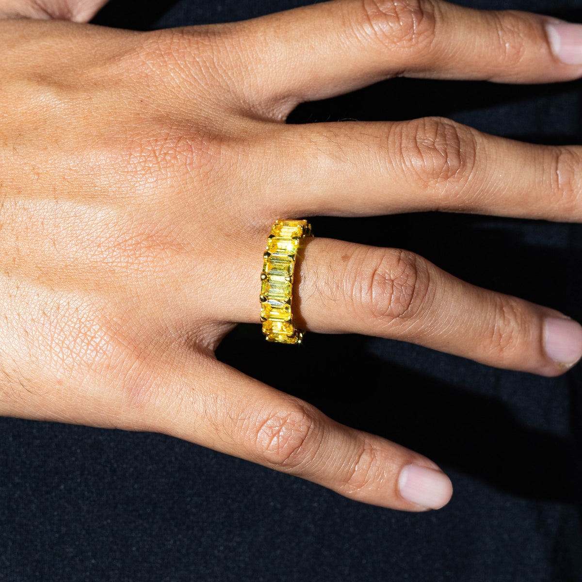 Yellow Szn Silver 925 Ring - Color Szn