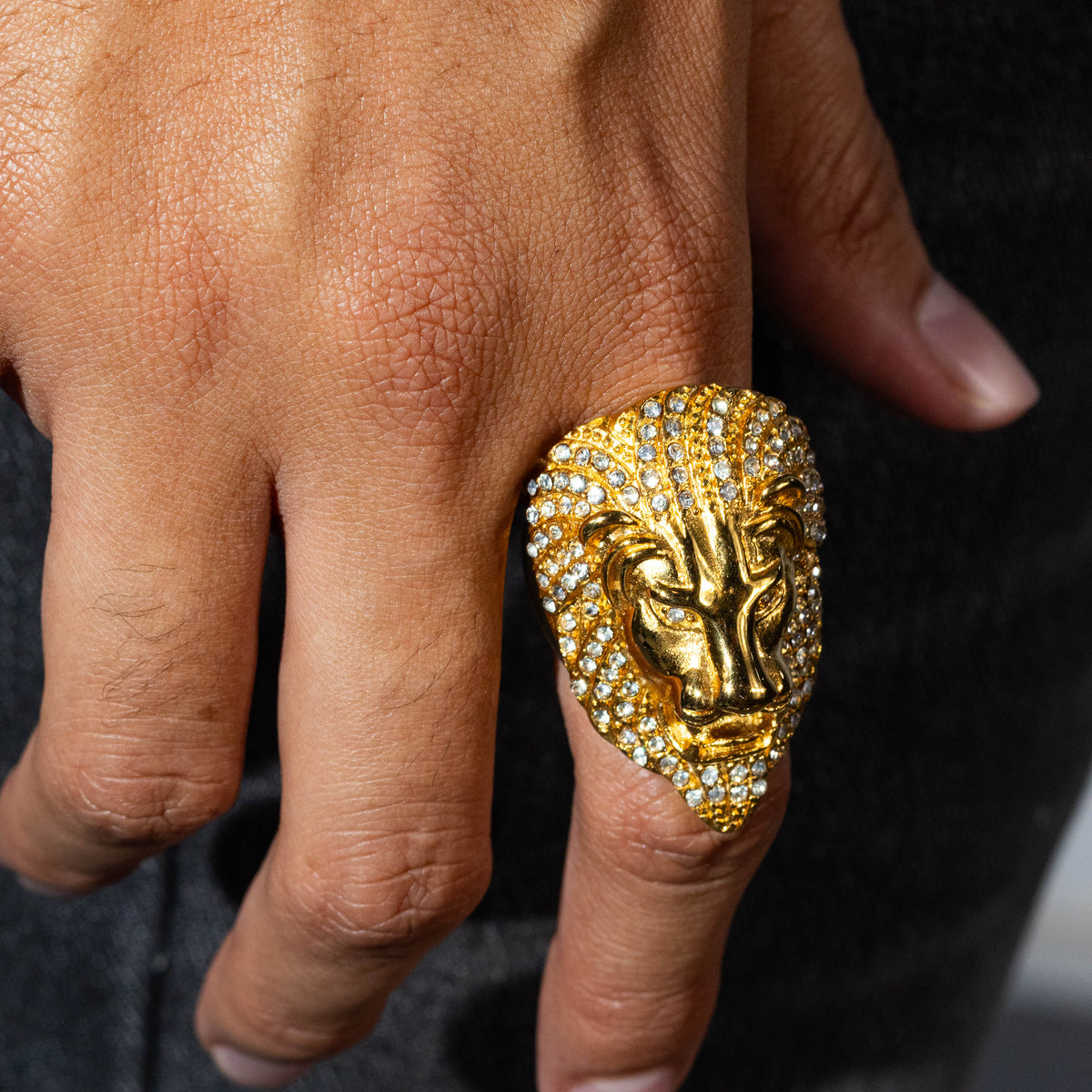 Lion Ring - Gold