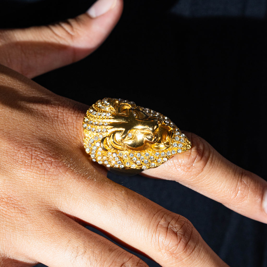 Lion Ring - Gold