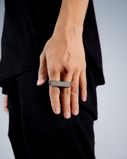 Two Finger Icy Ring