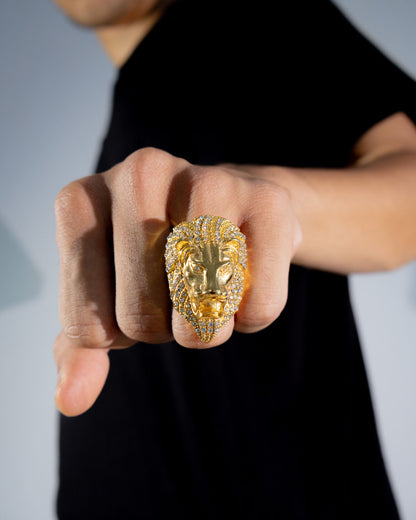 Lion Ring - Gold