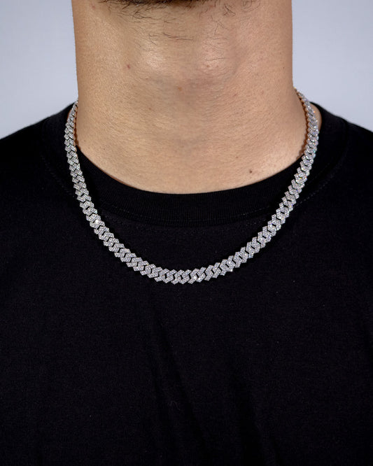 Mini Cuban Prong Chain