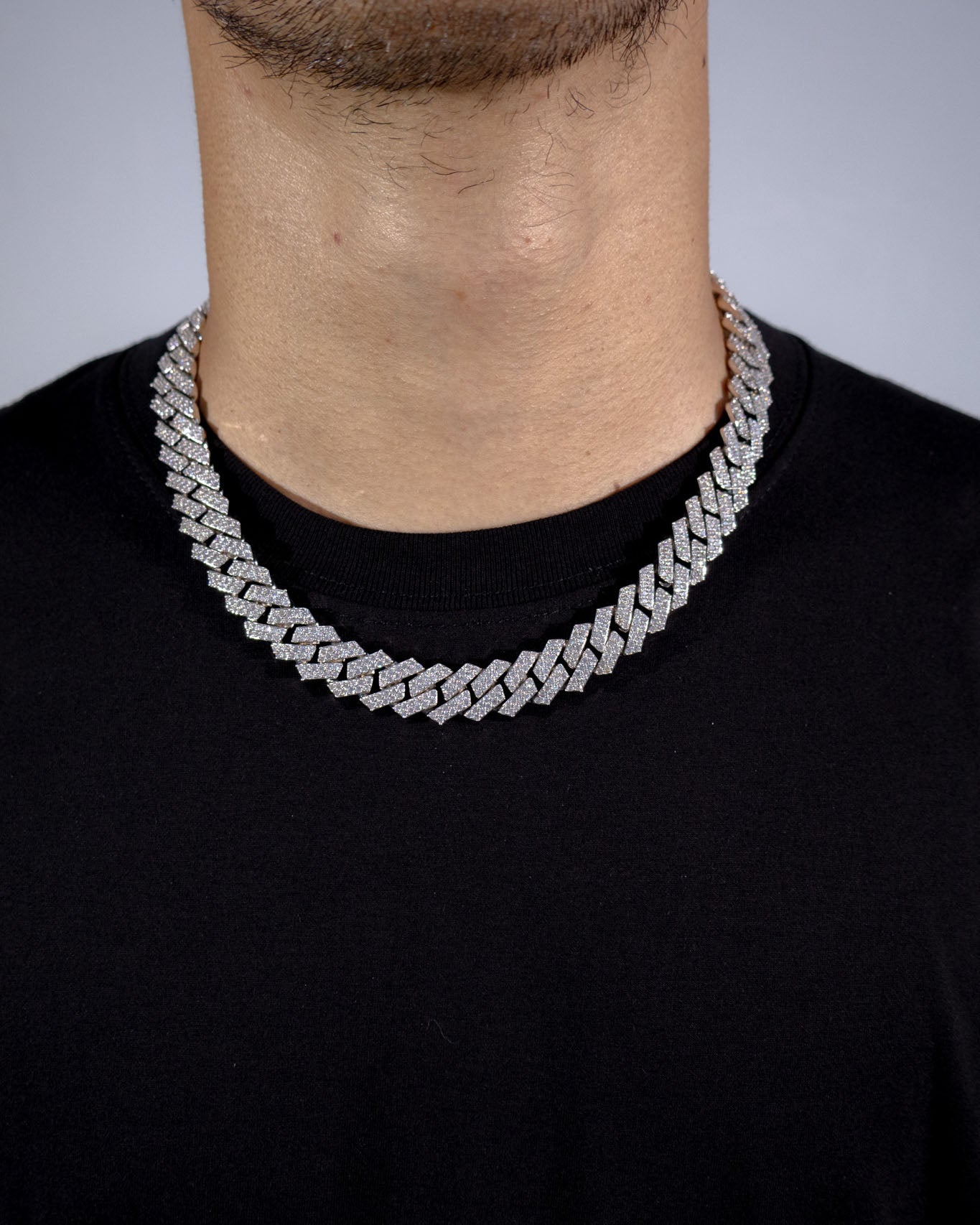 Cuban Prong Necklace