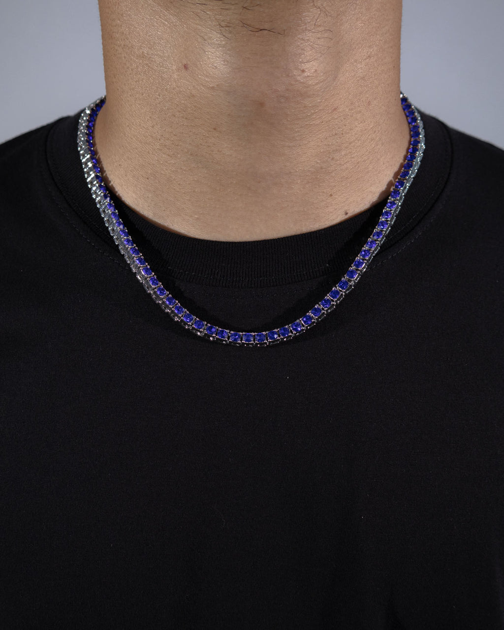 Tennis Chain - Blue