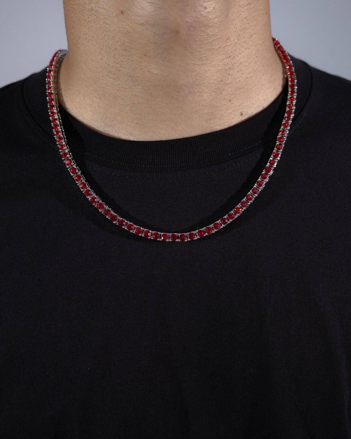 Tennis Chain - Red