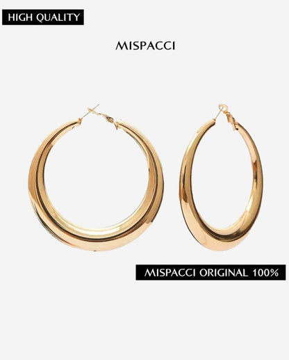 Boujee Hoop Earrings - Rose Gold