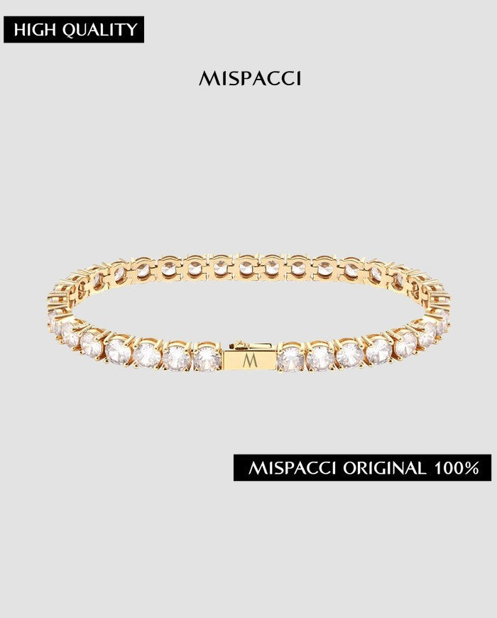 Mini Tennis Chain - Gold