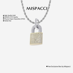 Iced Lock Pendant