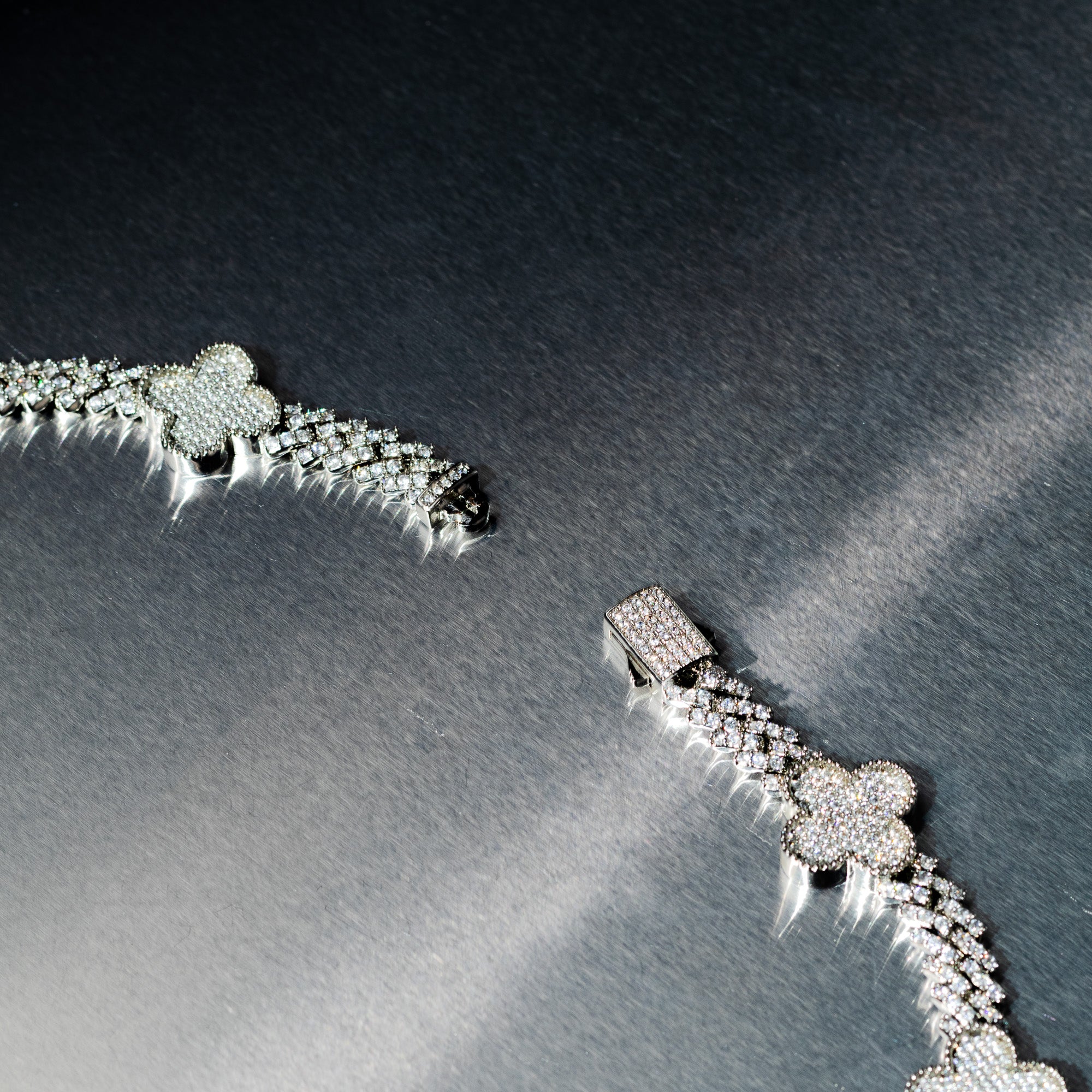 Clover Iced Out Chain