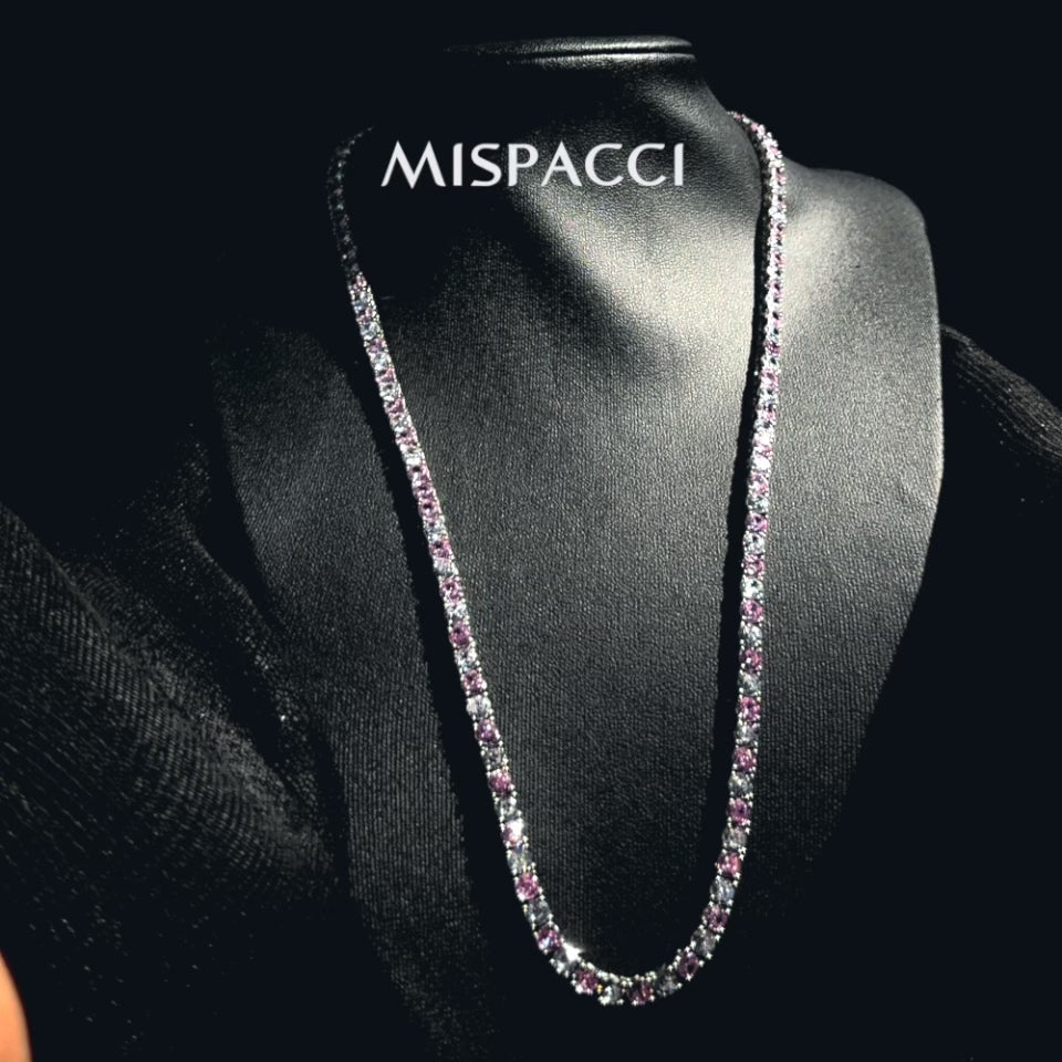 Pink Pop Tennis Chain