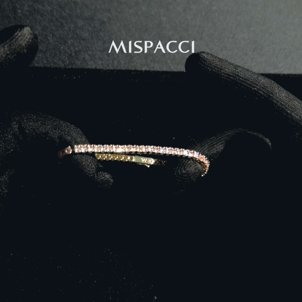 Mini Tennis Bracelet - Gold